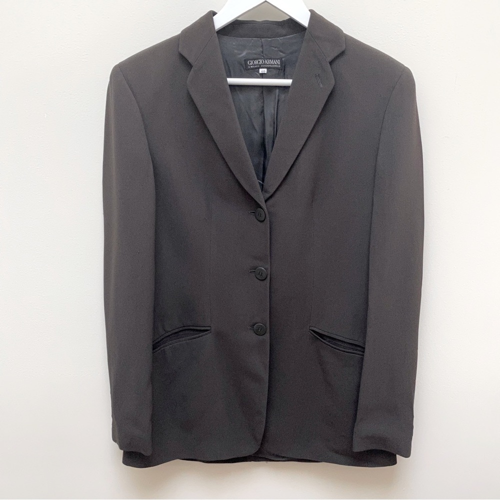 Giorgio Armani Blazer Women's Size 40 Green